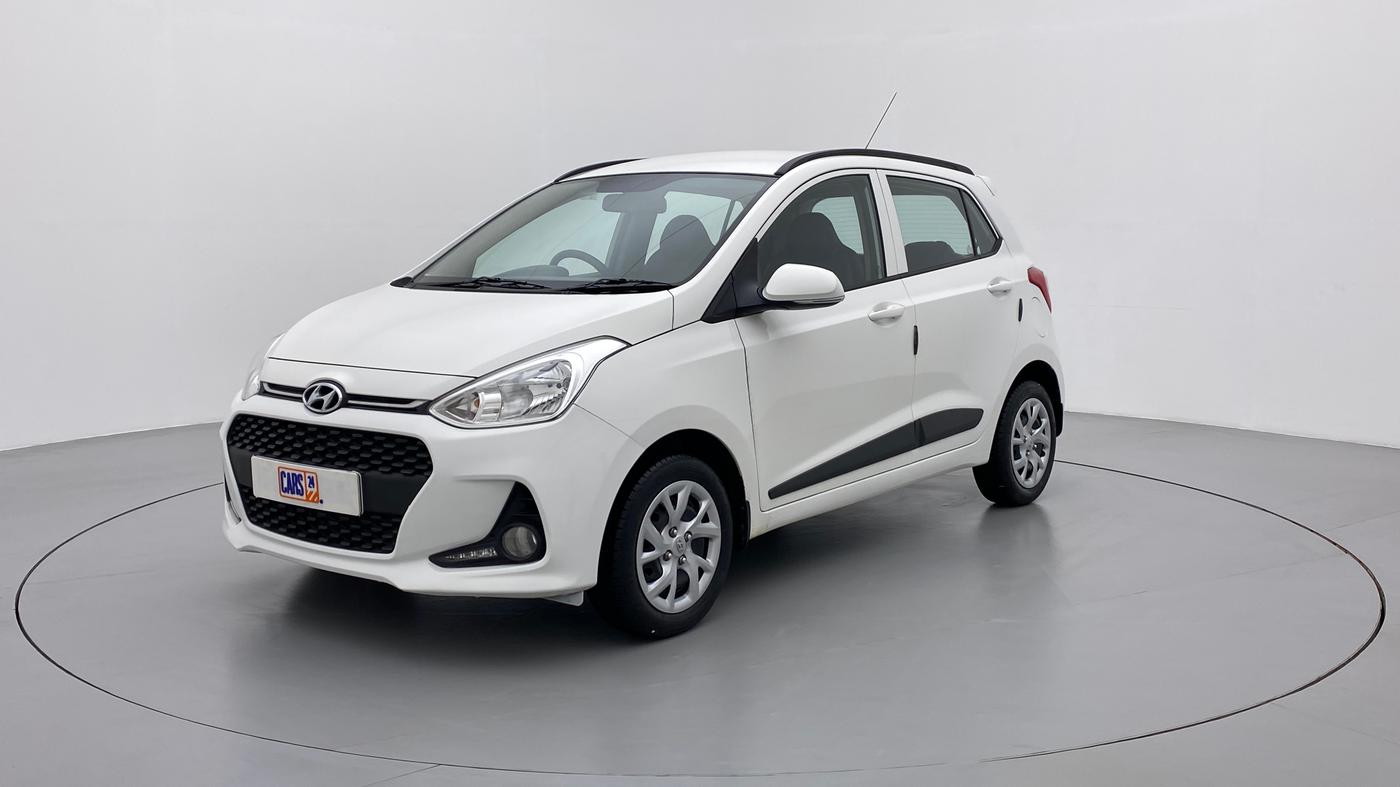 2018 Hyundai Grand i10 SPORTZ O 1.2, Petrol, Manual, 10,381 km, Left Front Diagonal
