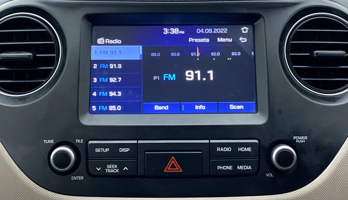 2018 Hyundai Grand i10 SPORTZ O 1.2, Petrol, Manual, 10,381 km, Infotainment System