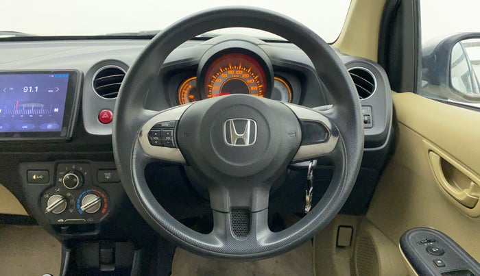 2014 Honda Brio S MT, Petrol, Manual, 64,445 km, Steering Wheel Close Up