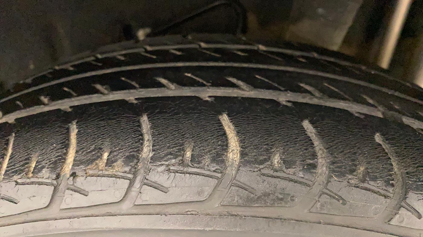 2018 Datsun Go Plus T, Petrol, Manual, 29,165 km, Left Rear Tyre Tread