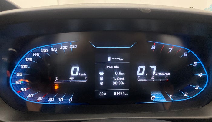 2021 Hyundai NEW I20 ASTA (O) 1.2 MT, Petrol, Manual, 51,491 km, Odometer Image