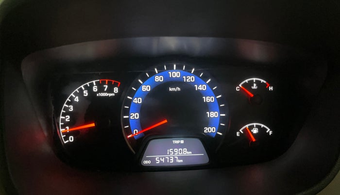 2014 Hyundai Xcent S 1.2, Petrol, Manual, 54,737 km, Odometer Image