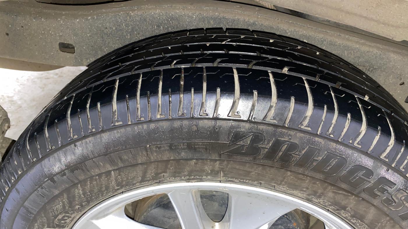 2019 Toyota Innova Crysta 2.4 VX 8 STR, Diesel, Manual, 80,404 km, Right Rear Tyre Tread