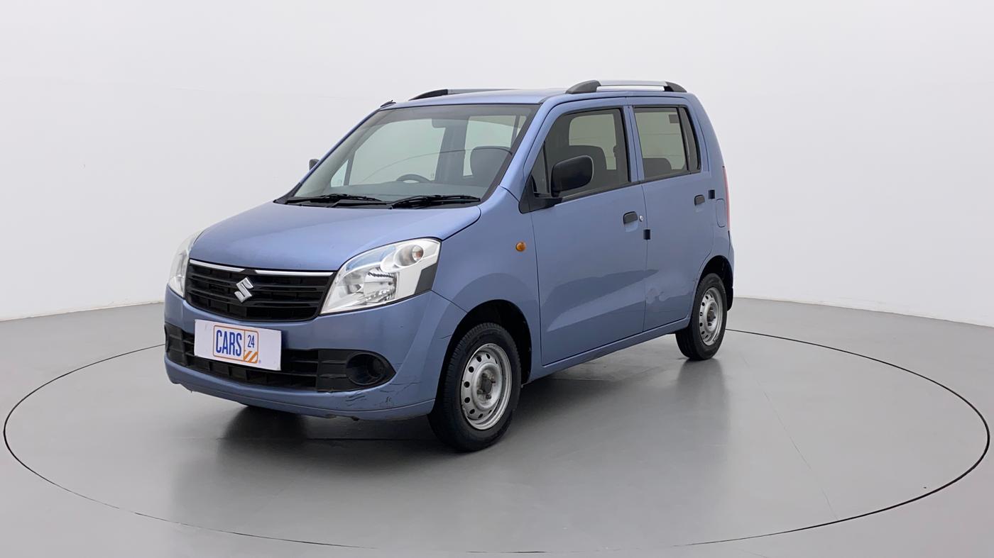 2011 Maruti Wagon R 1.0 LXI, Petrol, Manual, 85,813 km, Left Front Diagonal
