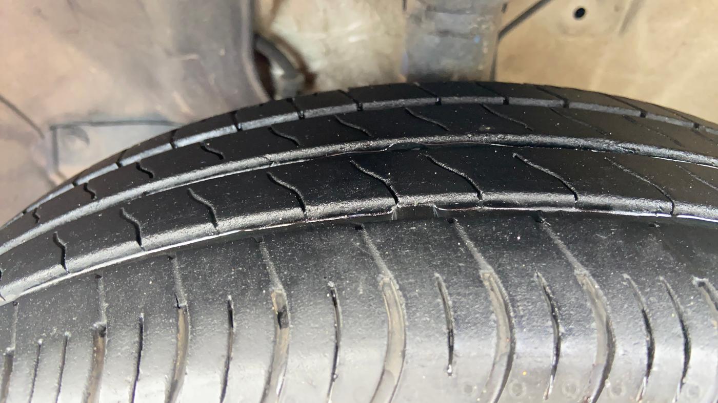 2025 Maruti New Wagon-R VXI 1.0, Petrol, Manual, 30,144 km, Left Front Tyre Tread