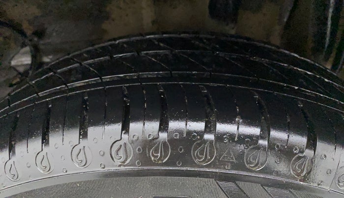 2021 Tata Tiago XTA PETROL, Petrol, Automatic, 20,564 km, Left Rear Tyre Tread