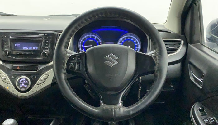 2017 Maruti Baleno DELTA PETROL 1.2, Petrol, Manual, 75,735 km, Steering Wheel Close Up