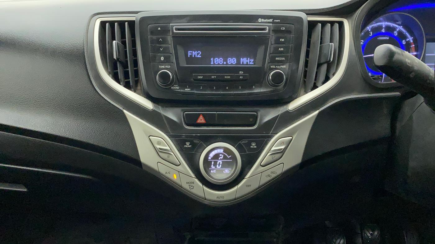 2017 Maruti Baleno DELTA PETROL 1.2, Petrol, Manual, 75,735 km, Air Conditioner