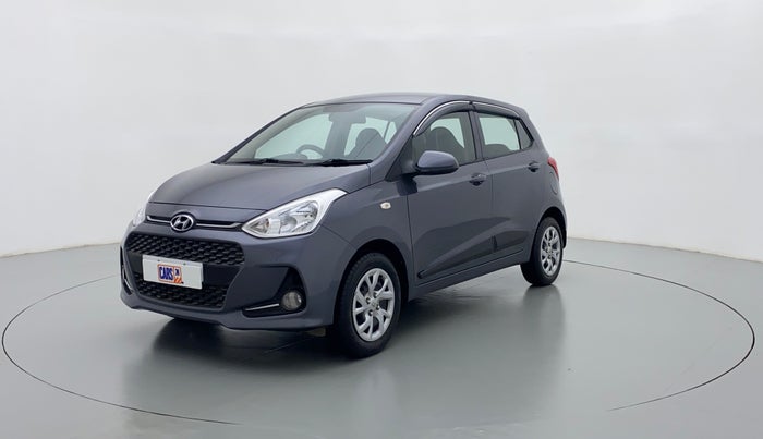 2017 Hyundai Grand i10 SPORTZ 1.2 KAPPA VTVT, Petrol, Manual, 20,727 km, Left Front Diagonal