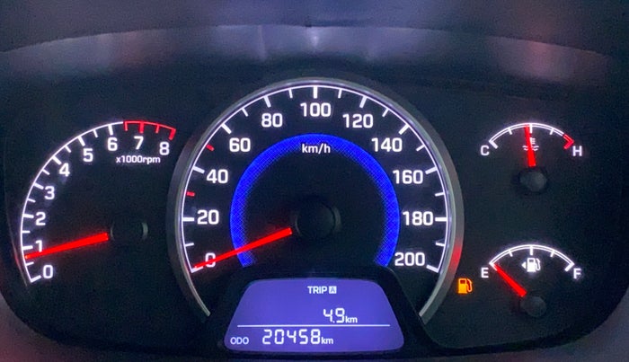 2017 Hyundai Grand i10 SPORTZ 1.2 KAPPA VTVT, Petrol, Manual, 20,727 km, Odometer Image