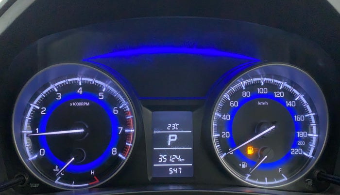 2016 Maruti Baleno DELTA CVT PETROL 1.2, Petrol, Automatic, 35,789 km, Odometer Image