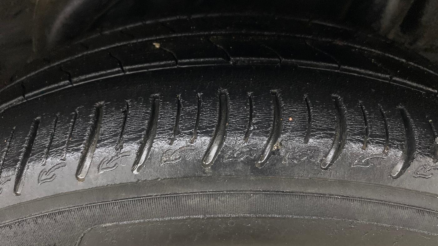 2018 Hyundai Verna 1.6 VTVT SX, Petrol, Manual, 83,392 km, Left Rear Tyre Tread
