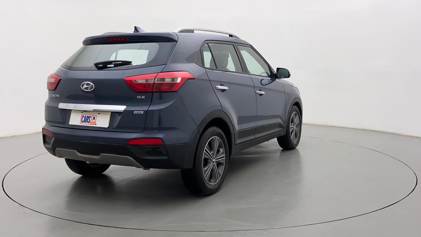 2015 Hyundai Creta 1.6 SX CRDI, Diesel, Manual, 47,122 km, Right Back Diagonal