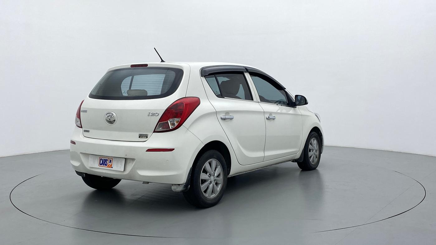 2014 Hyundai i20 SPORTZ 1.4 CRDI, Diesel, Manual, 78,007 km, Right Back Diagonal