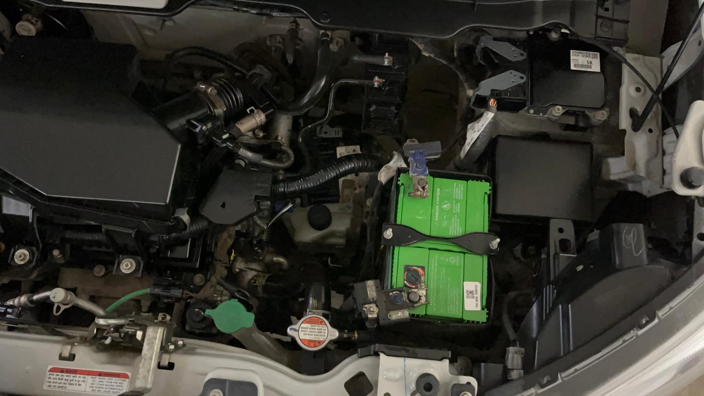 2023 Maruti S PRESSO VXI (O) AMT, Petrol, Automatic, 22,746 km, Engine View - Left