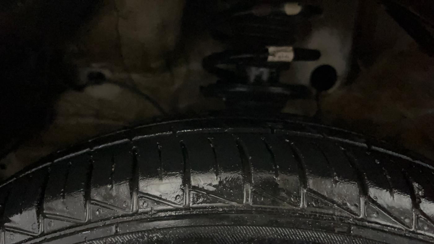 2023 Maruti S PRESSO VXI (O) AMT, Petrol, Automatic, 22,746 km, Left Front Tyre Tread