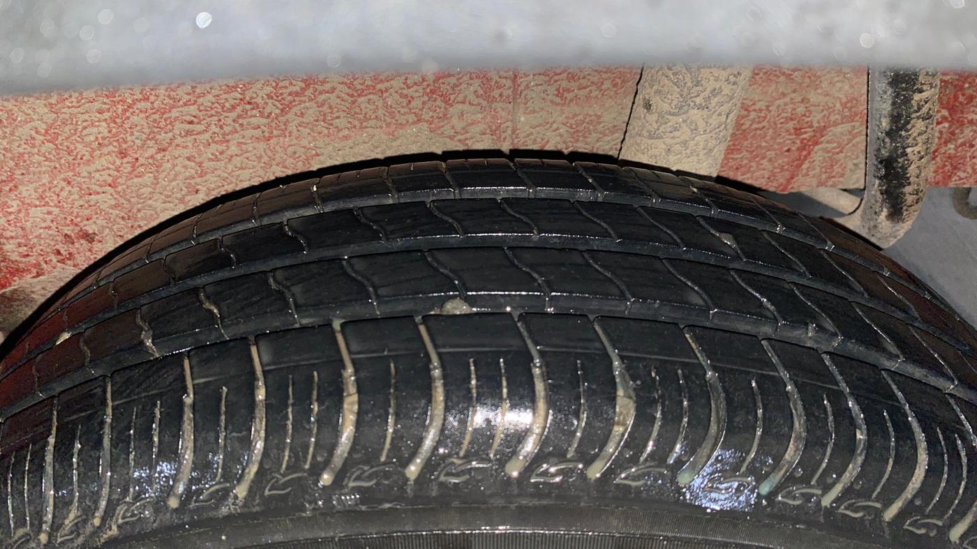 2022 Maruti S PRESSO VXI (O) AMT, Petrol, Automatic, 15,500 km, Left Rear Tyre Tread