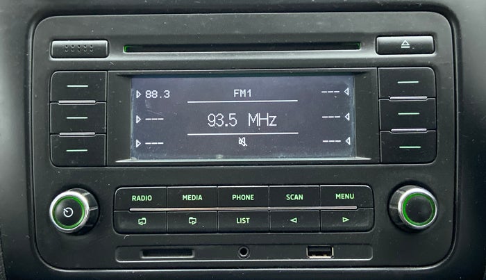 2017 Skoda Rapid 1.5 TDI MT AMBITION, Diesel, Manual, 36,808 km, Infotainment System