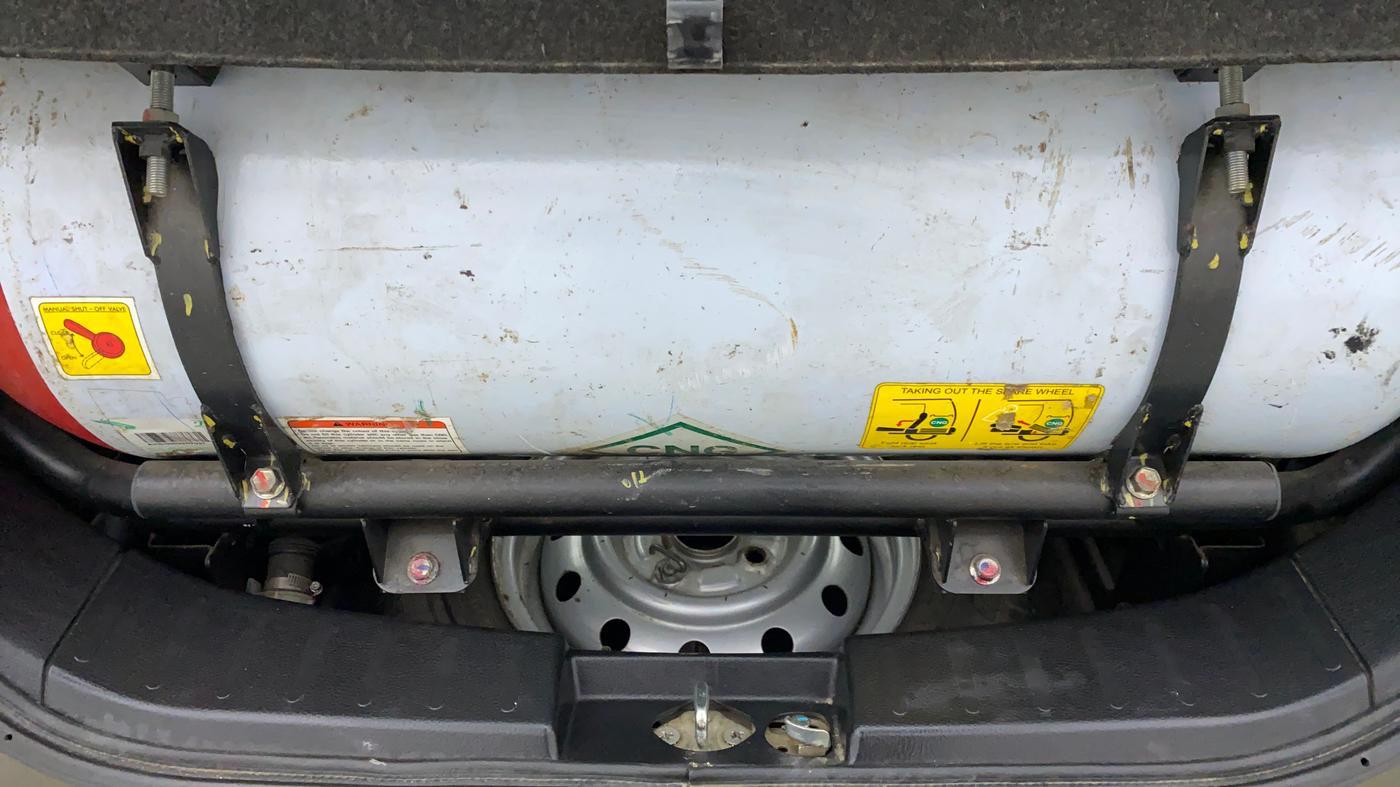 2013 Maruti Wagon R 1.0 LXI CNG, CNG, Manual, 47,485 km, Boot Inside