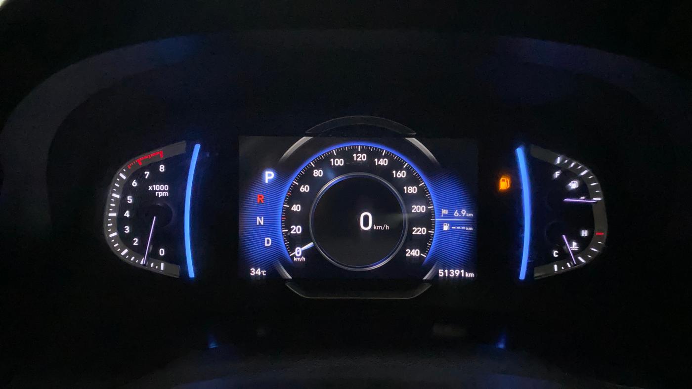 2020 Hyundai Creta SX (O) 1.4 TURBO DCT, Petrol, Automatic, 51,467 km, Odometer Image