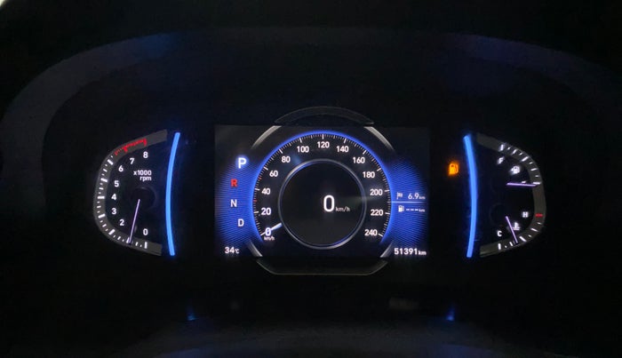 2020 Hyundai Creta SX (O) 1.4 TURBO DCT, Petrol, Automatic, 51,388 km, Odometer Image