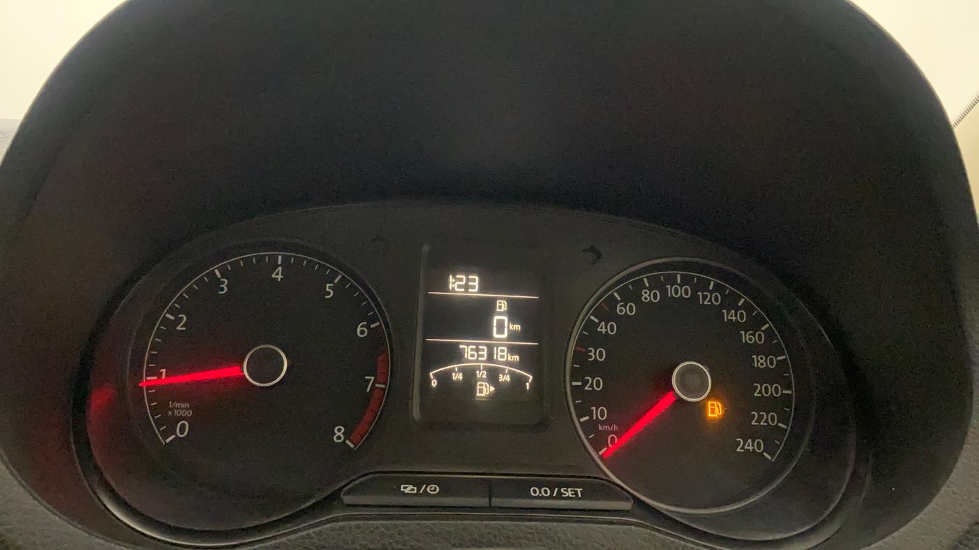 2016 Volkswagen Ameo COMFORTLINE 1.2L, Petrol, Manual, 76,309 km, Odometer Image