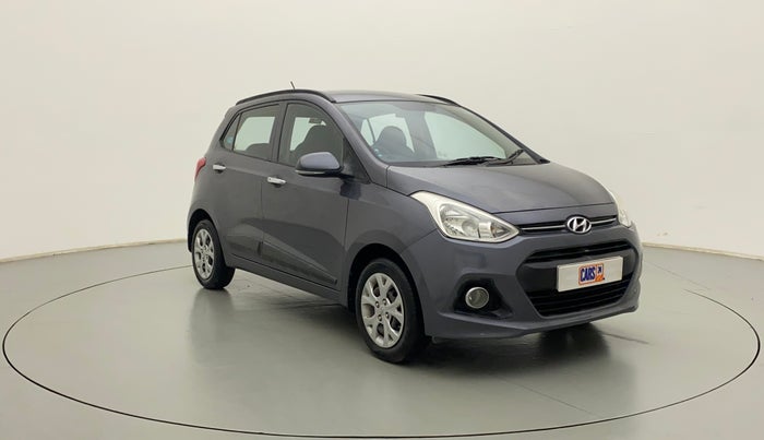 2014 Hyundai Grand i10 SPORTZ 1.2 KAPPA VTVT, Petrol, Manual, 22,488 km, Right Front Diagonal