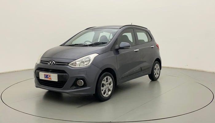 2014 Hyundai Grand i10 SPORTZ 1.2 KAPPA VTVT, Petrol, Manual, 22,488 km, Left Front Diagonal
