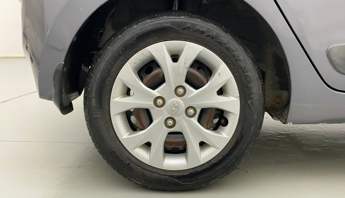 2014 Hyundai Grand i10 SPORTZ 1.2 KAPPA VTVT, Petrol, Manual, 22,488 km, Right Rear Wheel