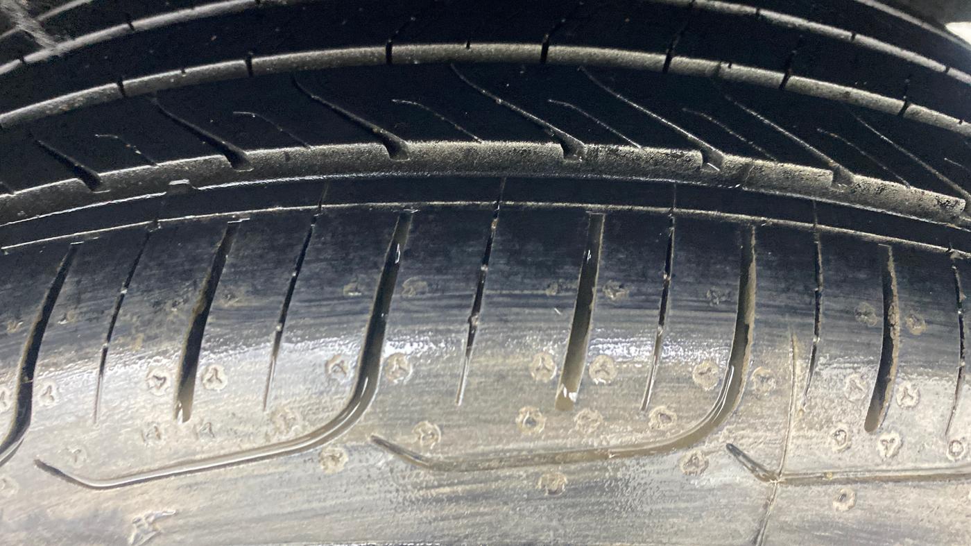 2018 Maruti Baleno ZETA CVT PETROL 1.2, Petrol, Automatic, 66,305 km, Left Rear Tyre Tread