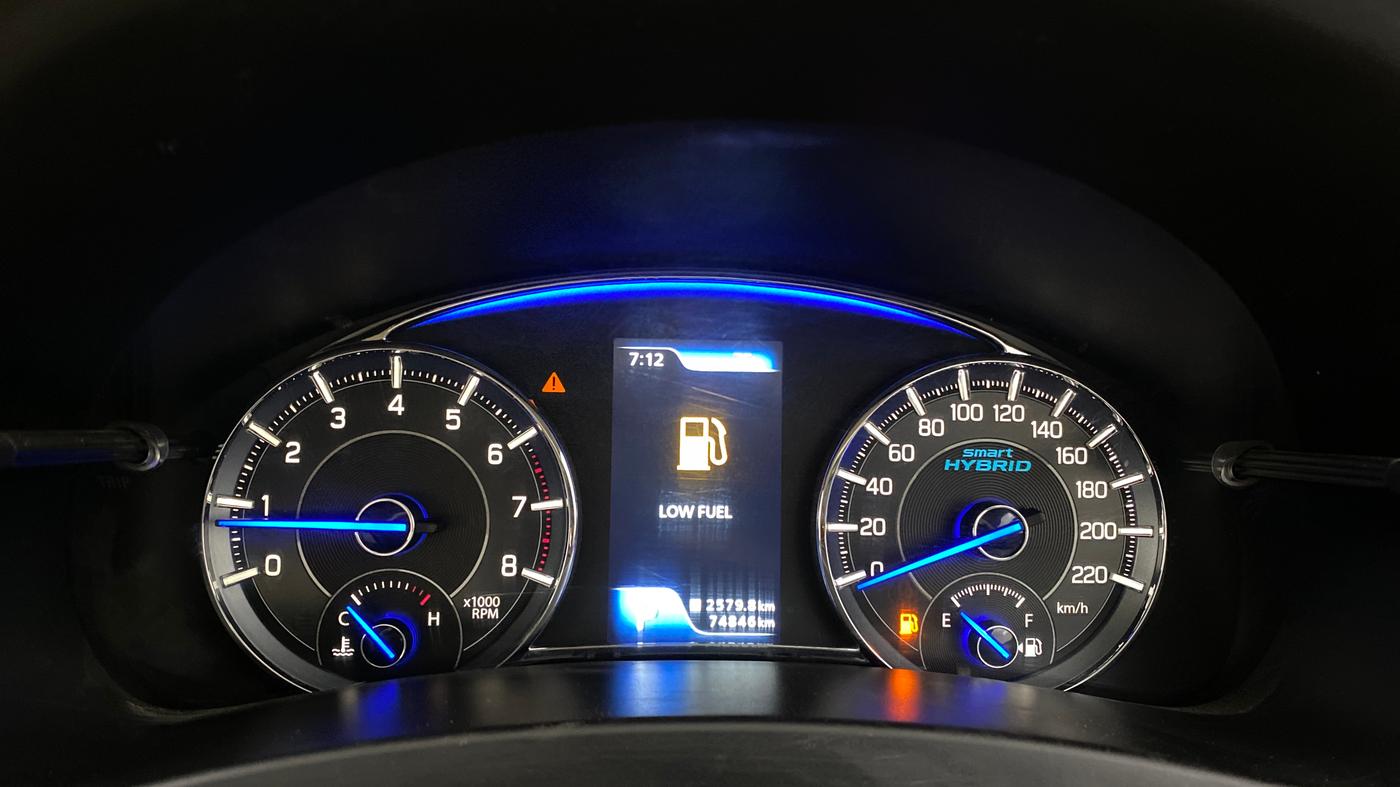 2020 Maruti Ciaz DELTA AT 1.5 SHVS PETROL, Petrol, Automatic, 74,819 km, Odometer Image