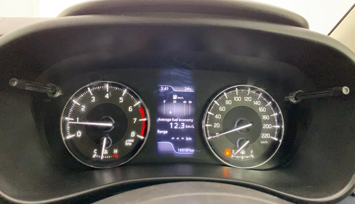 2022 Maruti Baleno ALPHA PETROL 1.2, Petrol, Manual, 1,03,153 km, Odometer Image