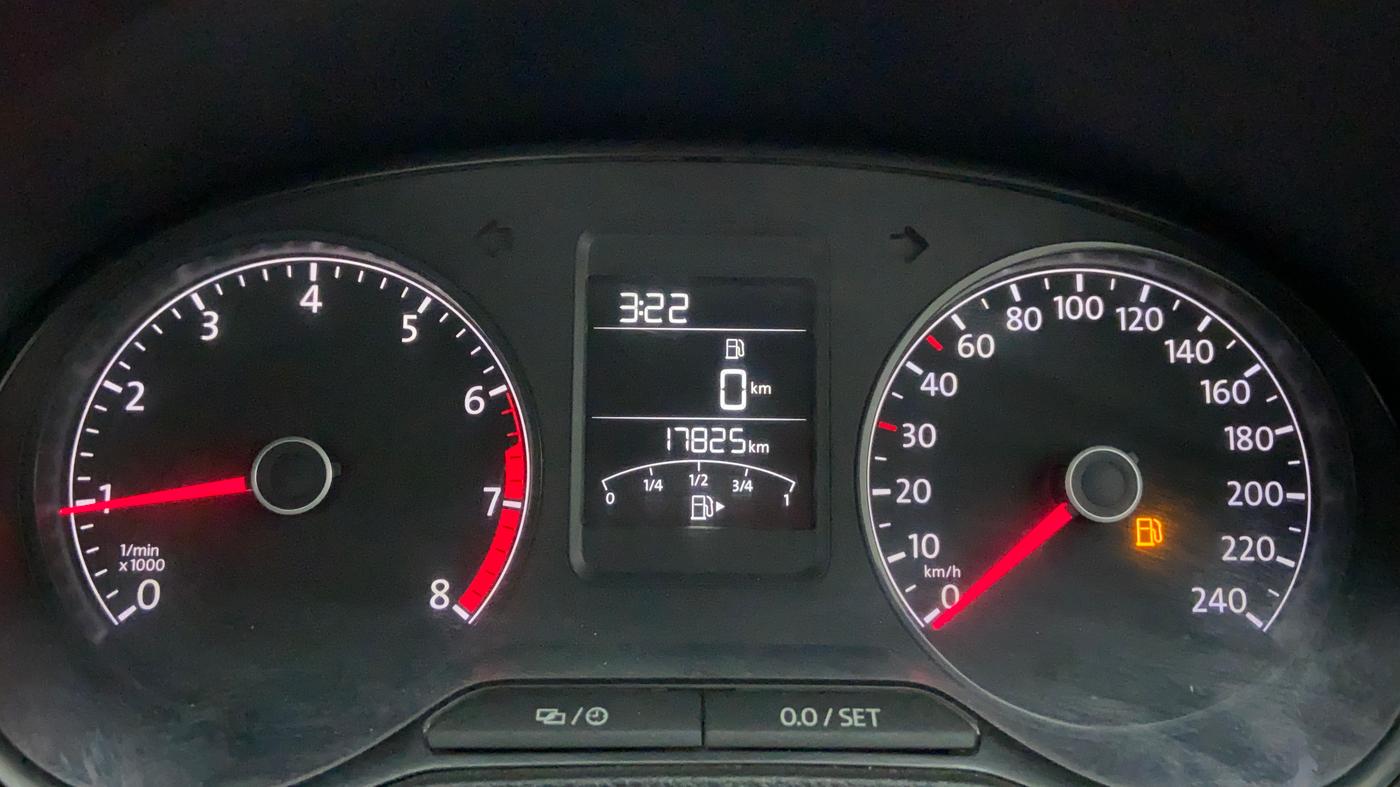 2017 Volkswagen Ameo COMFORTLINE 1.2, Petrol, Manual, 17,810 km, Odometer Image