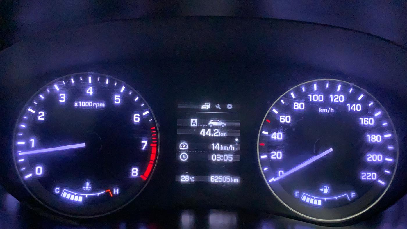 2015 Hyundai Elite i20 ASTA 1.2, Petrol, Manual, 62,605 km, Odometer Image