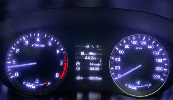 2015 Hyundai Elite i20 ASTA 1.2, Petrol, Manual, 62,605 km, Odometer Image