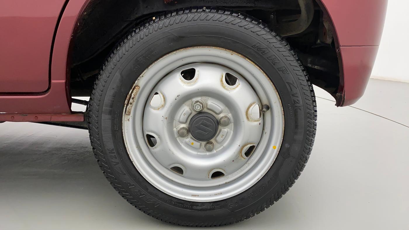 2010 Maruti Alto K10 LXI P, Petrol, Manual, 19,362 km, Left Rear Wheel