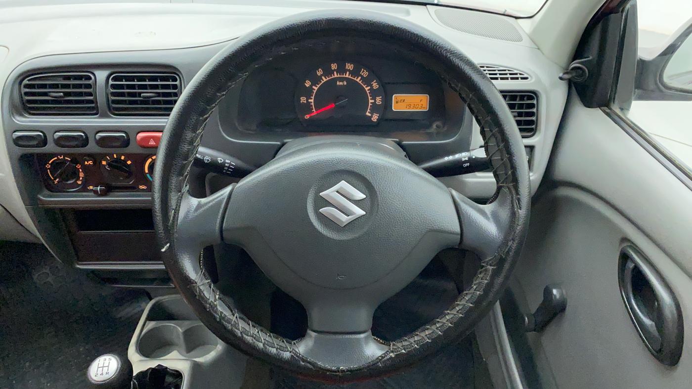 2010 Maruti Alto K10 LXI P, Petrol, Manual, 19,362 km, Steering Wheel Close Up