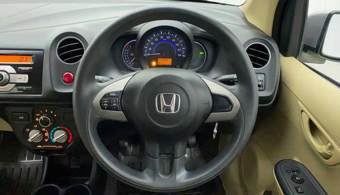 2015 Honda Amaze 1.2L I-VTEC S, Petrol, Manual, 33,905 km, Steering Wheel Close Up