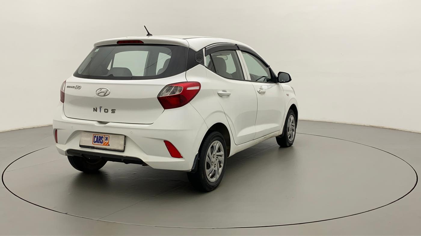 2021 Hyundai GRAND I10 NIOS MAGNA 1.2 KAPPA VTVT, Petrol, Manual, 45,851 km, Right Back Diagonal