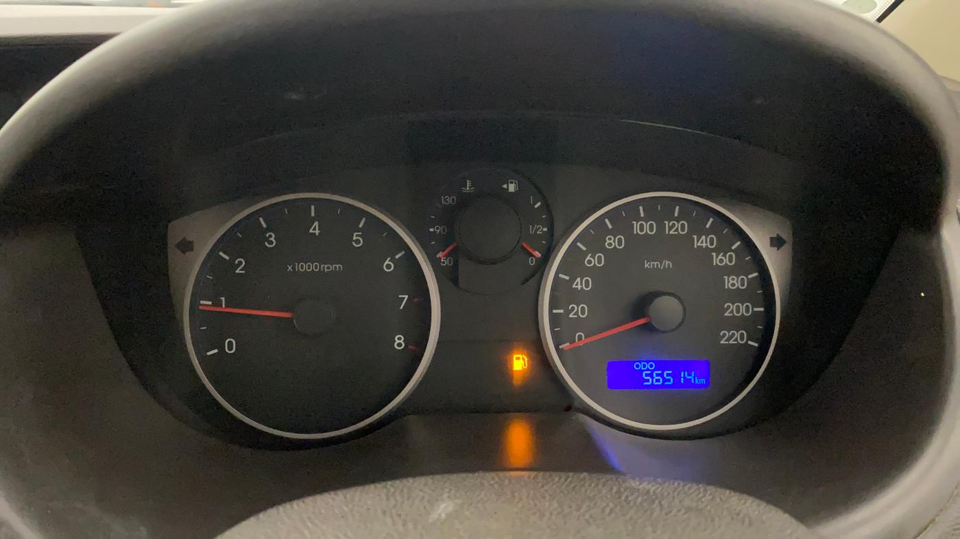 2012 Hyundai i20 MAGNA 1.2, Petrol, Manual, 56,561 km, Odometer Image