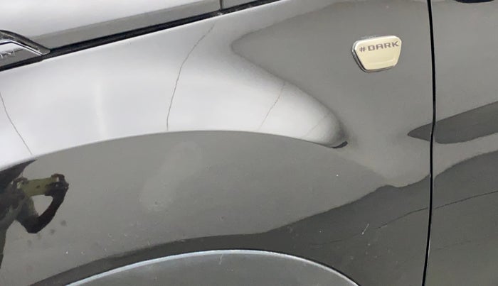 2022 Tata NEXON XZA PLUS (HS) PETROL DARK EDITION, Petrol, Automatic, 10,353 km, Left fender - Slightly dented