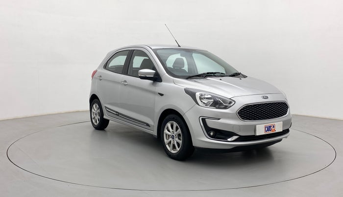 2019 Ford New Figo TITANIUM 1.2 PETROL MT, Petrol, Manual, 19,686 km, Right Front Diagonal