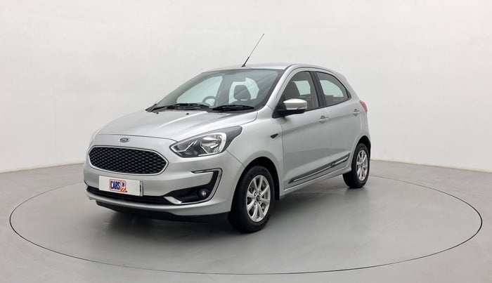 2019 Ford New Figo TITANIUM 1.2 PETROL MT, Petrol, Manual, 19,686 km, Left Front Diagonal