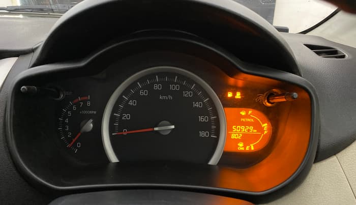 2018 Maruti Celerio VXI (O) CNG, CNG, Manual, 50,929 km, Odometer Image