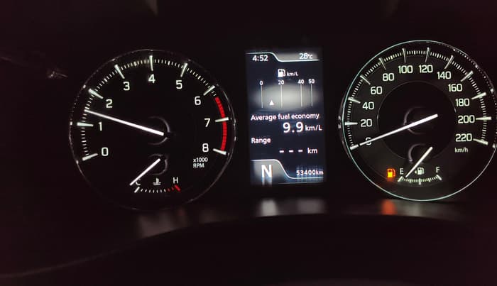 2022 Maruti Baleno ALPHA 1.2 AGS, Petrol, Automatic, 53,390 km, Odometer Image
