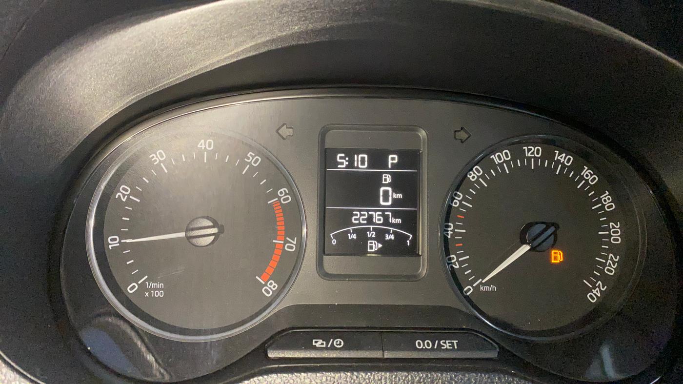 2021 Skoda Rapid AMBITION AT TSI, Petrol, Automatic, 22,757 km, Odometer Image