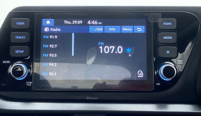 2021 Hyundai NEW I20 SPORTZ 1.2 MT, Petrol, Manual, 3,014 km, Infotainment System
