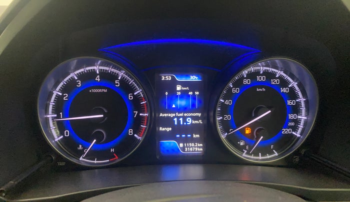 2017 Maruti Baleno ALPHA PETROL 1.2, Petrol, Manual, 31,672 km, Odometer Image