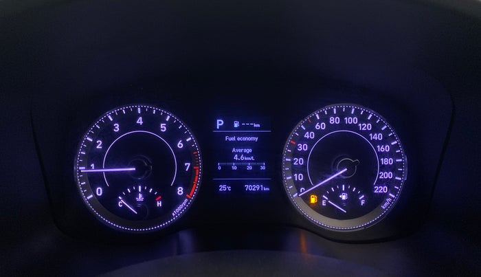 2019 Hyundai VENUE SX PLUS 1.0 TURBO DCT, Petrol, Automatic, 70,291 km, Odometer Image