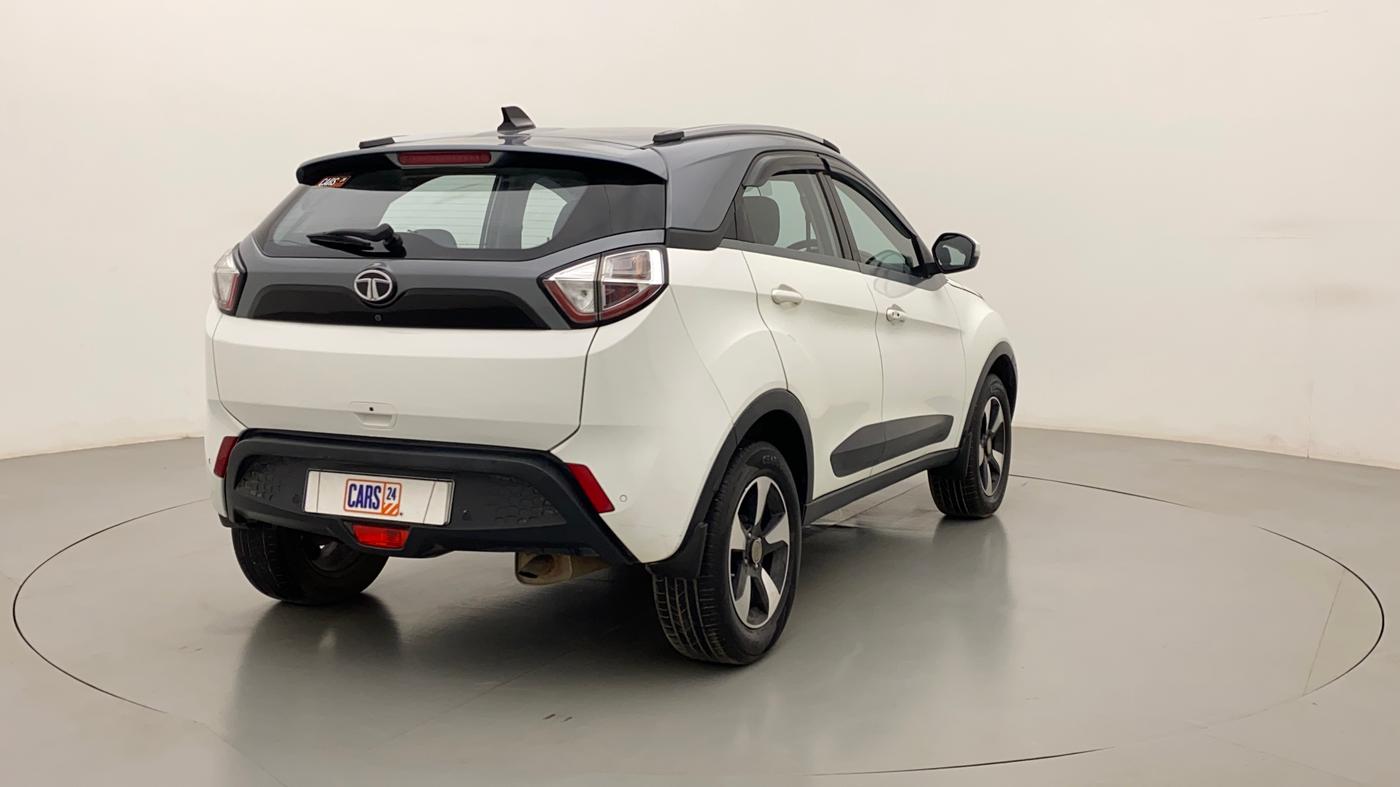 2018 Tata NEXON XZA PLUS PETROL DUAL TONE, Petrol, Automatic, 64,871 km, Right Back Diagonal